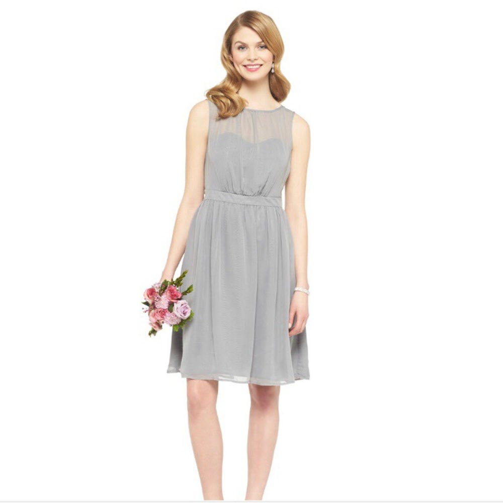 Gray bridesmaids dress NWOT